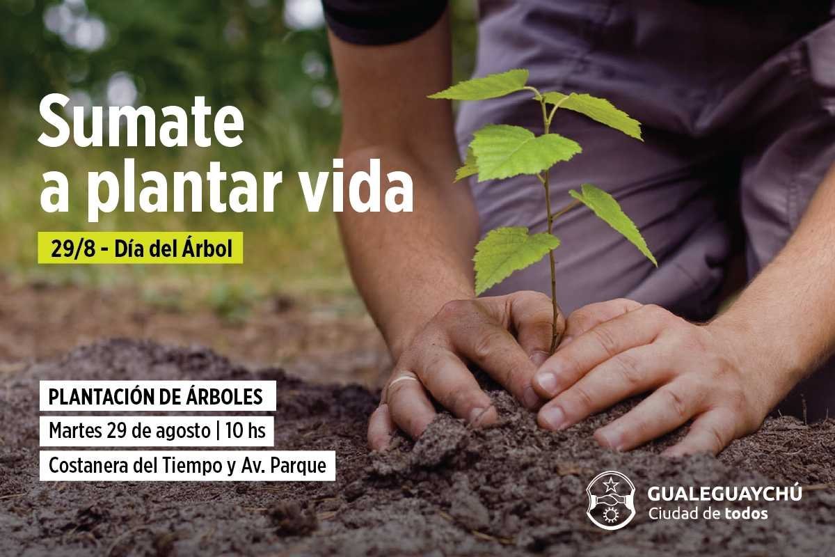 Sumate a la nueva campaña de plantación de árboles nativos! - Municipalidad  Gualeguaychú Entre Ríos Argentina