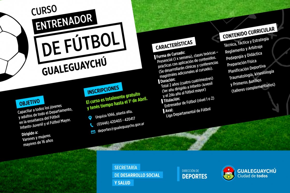 Curso Entrenador de Fútbol