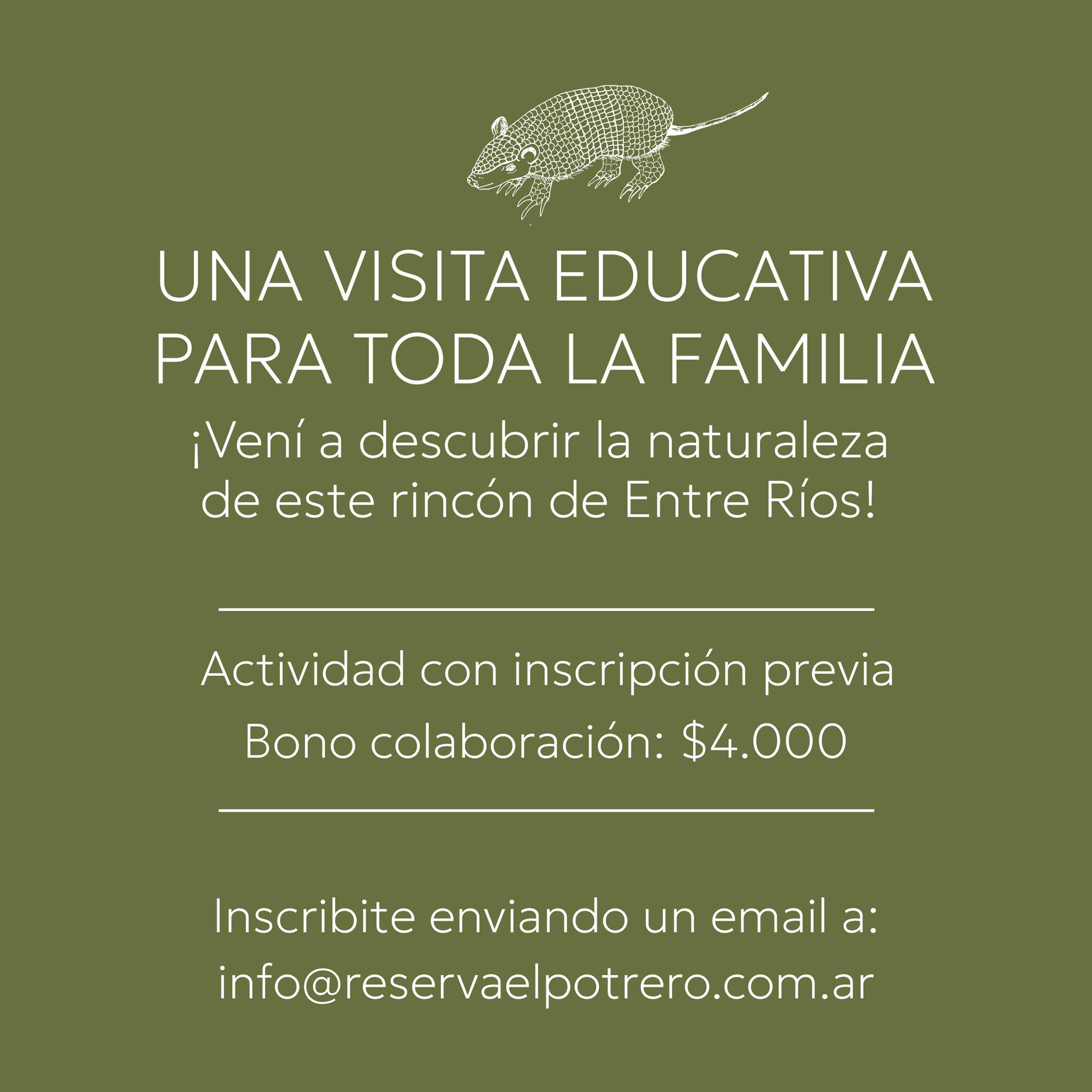 Visita guiada en la Reserva El Potrero - Municipalidad Gualeguaychú ...